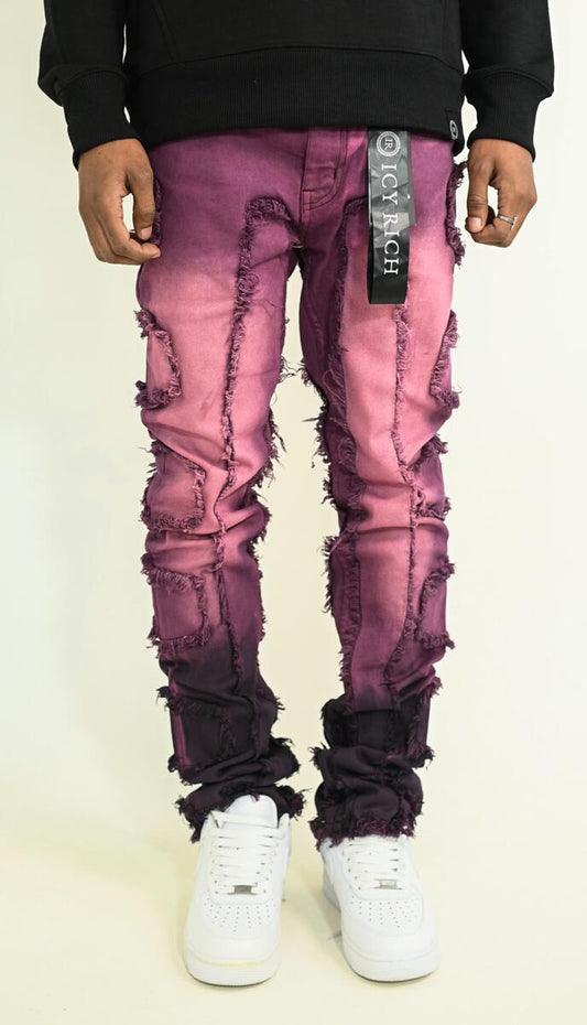 Side Patched Magma Jeans