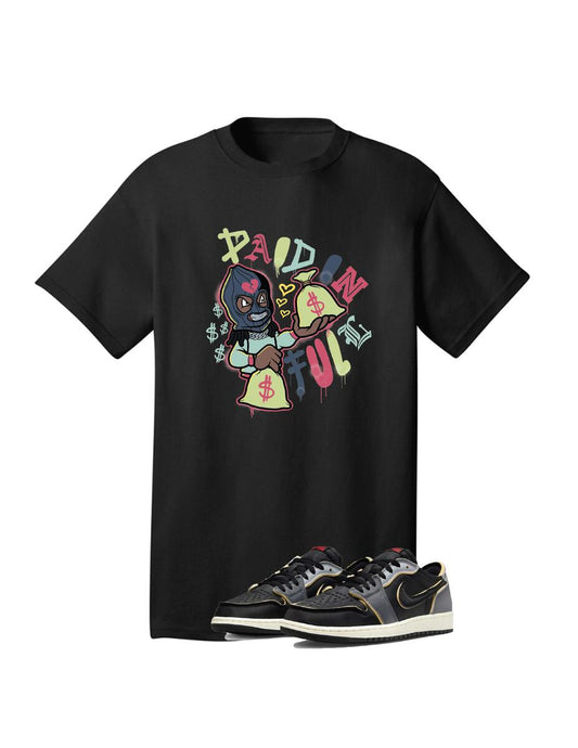 "Paid in Full" Tee (Black)