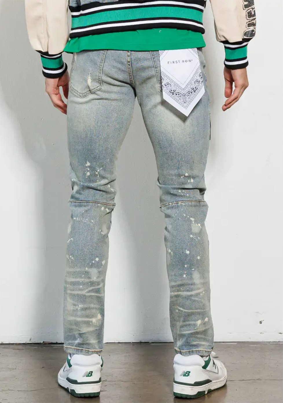 Spring Break Multi Patches Slim Fit Pants